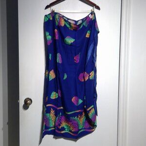 Women's PAREO Bathing Suit Sarong, Cover Up Pareo Wrap - 56"x 39" Mint As New